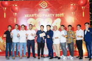 Cty TNHH Đất Gốc Khánh Hoà: Tổ chức tiệc tất niên năm 2023 và đón chào năm mới 2024