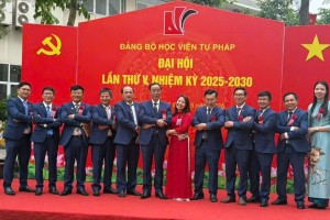 Đại hội Đảng bộ Học viện Tư pháp lần thứ V, nhiệm kỳ 2025-2030: “Đoàn kết, trí tuệ, tự chủ, bứt phá, thành công”