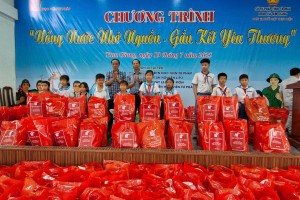 Học viện Tư pháp: Cơ sở tại thành phố Hồ Chí Minh tiếp nối hành trình trao yêu thương, chắp cánh ước mơ
