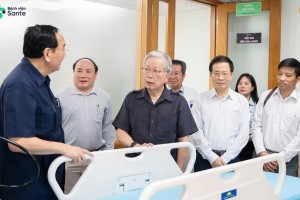 Đoàn công tác Trung ương hội VACHE thăm, làm việc với bệnh viện Sante và các đơn vị trực thuộc tại miền Nam